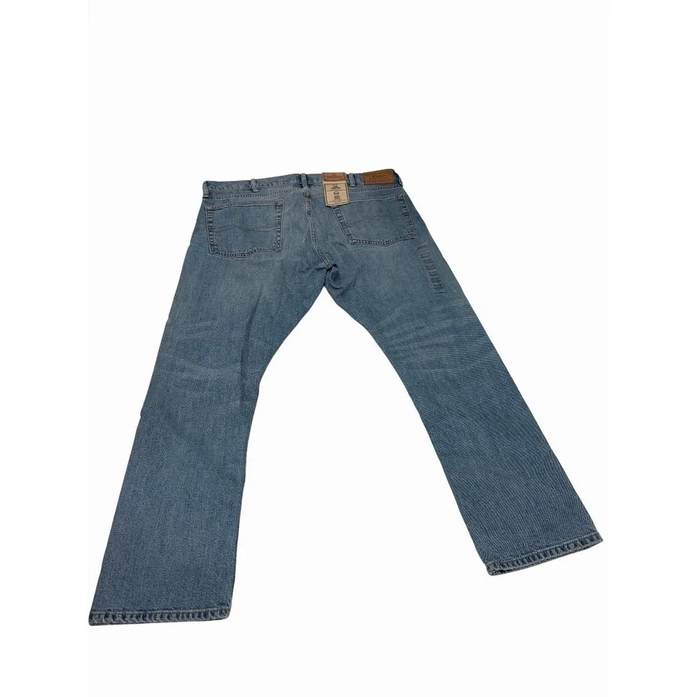 Polo Ralph Lauren Men's Varick Slim Straight Jeans 38x30 Light Blue Stretch NWT